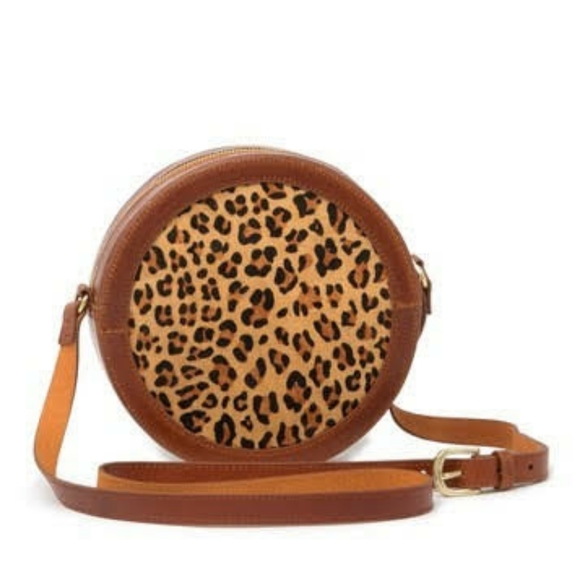 MOST WANTED USA Cheetah Calf Hair Crossbody - Picture 5 of 5